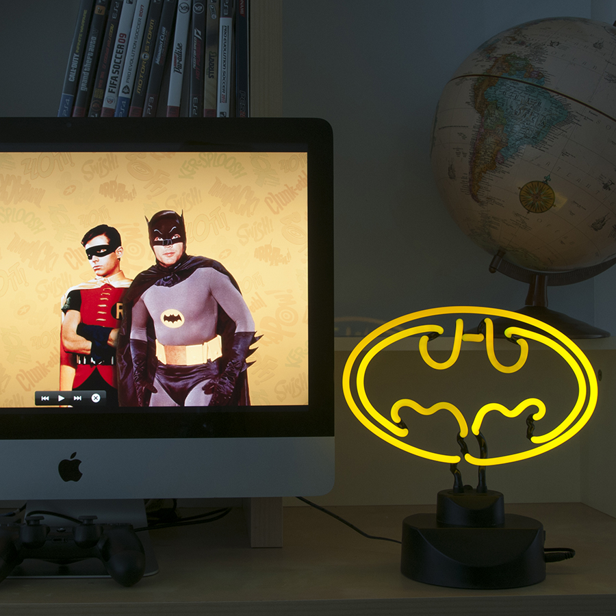 Ansigt opad ben matrix Batman Light - Bat Signal Neon Light - Classic