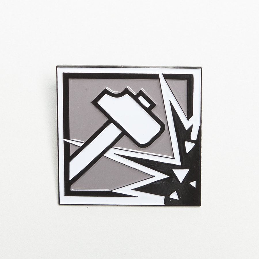 Six Siege Sledge Operator Icon Pin - 6 Collection Sizing Approximately 1.5 ...