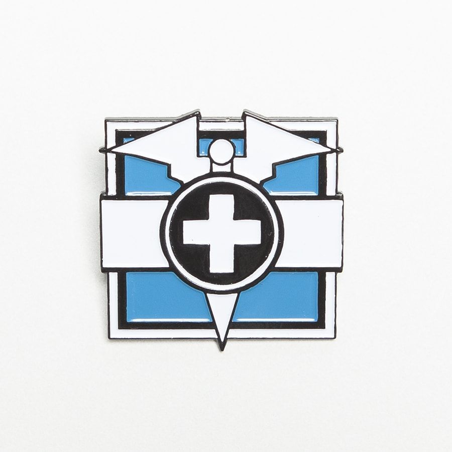 Rainbow Six Siege Doc Operator icon Pin Sizing Approximately 1.5 x 1 inches...